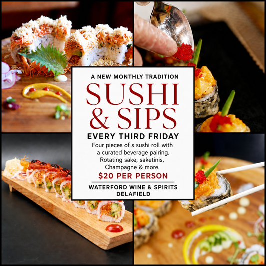 Roll with It: Sushi & Sips