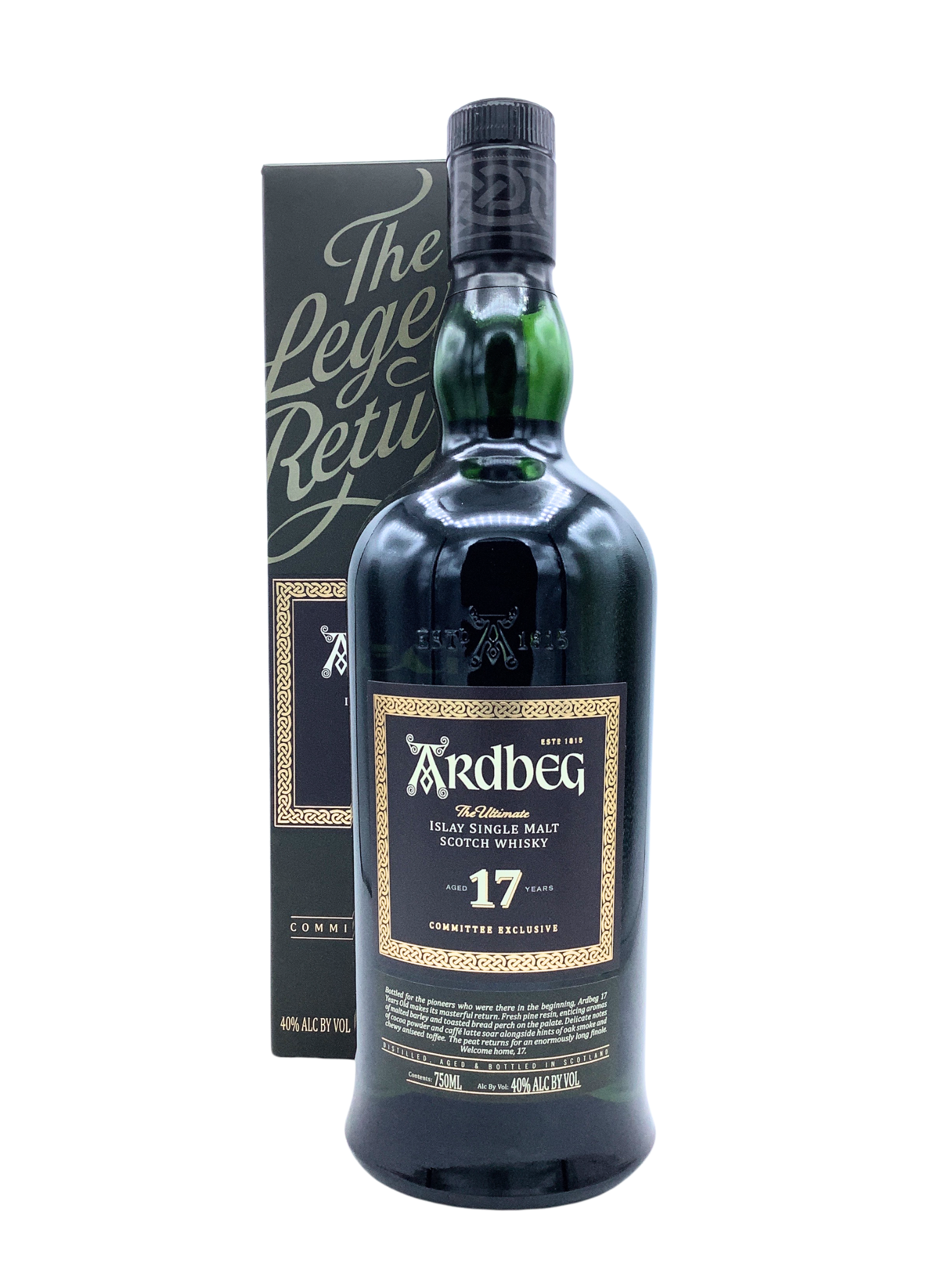 Ardbeg 17 Year Single Malt Scotch 750ml
