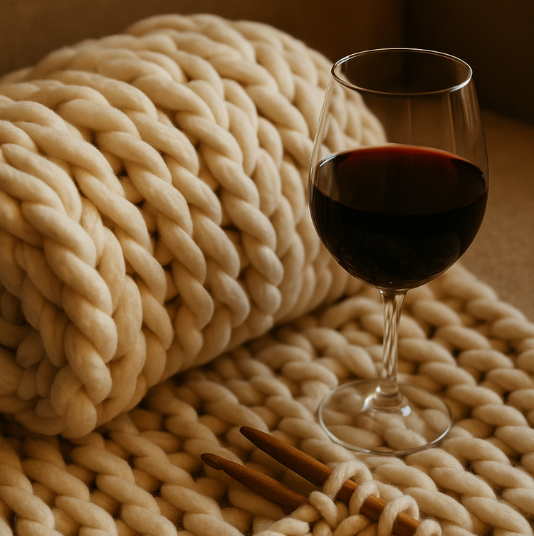 Sip & Stitch: Knitting & Wine Sipping- Delafield