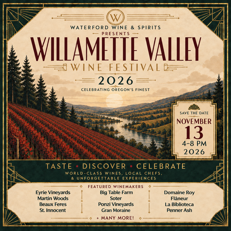 Willamette Valley Wine Festival 2026 - Delafield Only