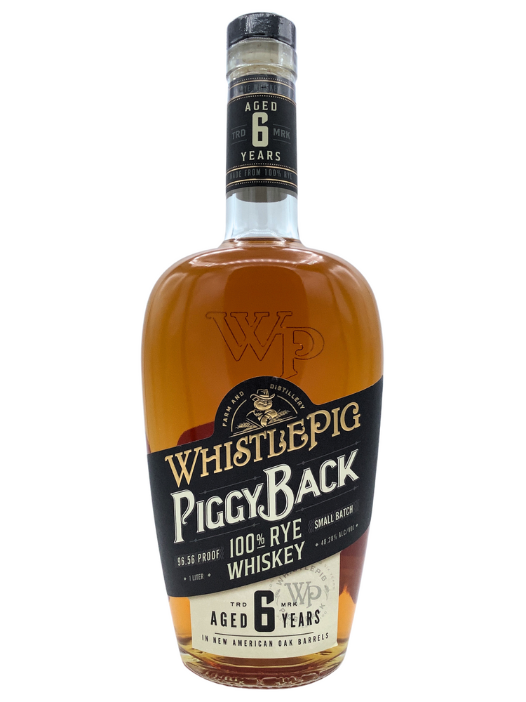 WhistlePig PiggyBack 6-year 100% Rye 750ml