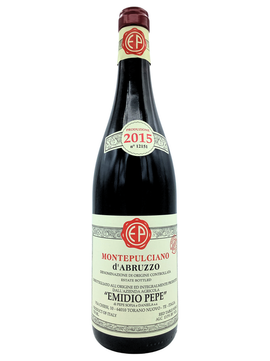 Emidio Pepe Montepulciano d'Abruzzo 2015