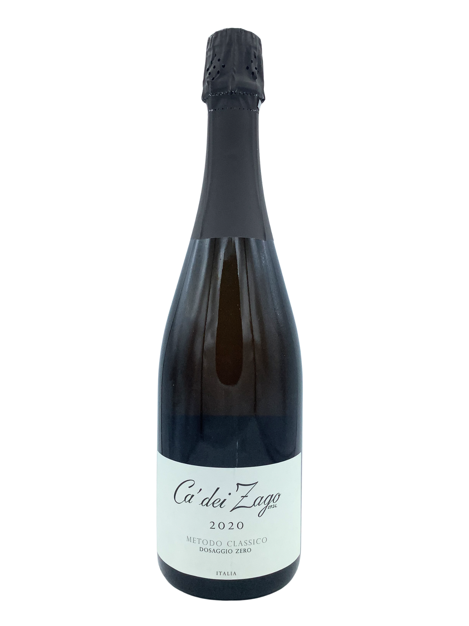 ワイン zagaato Ca' dei Zago Valdobbiadene DOCG Metodo Classico Dossagio Zero 2020