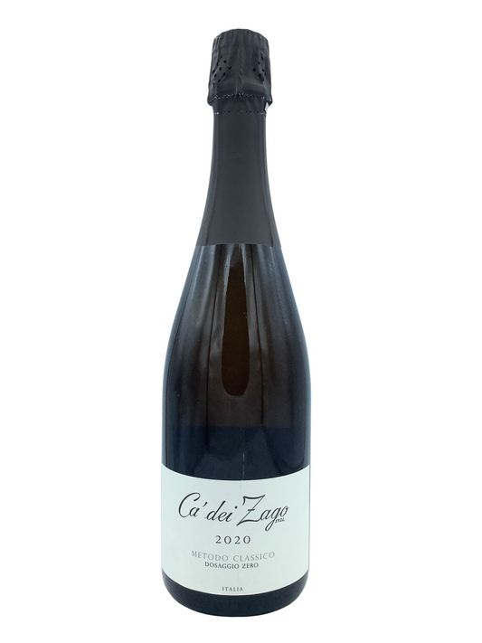 Ca' dei Zago Valdobbiadene DOCG Metodo Classico Dossagio Zero 2020