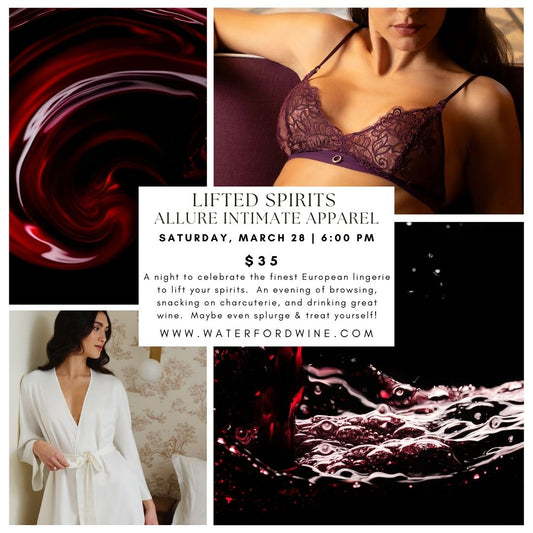 Sip & Shop: Lifted Spirits with Allure Intimate Apparel