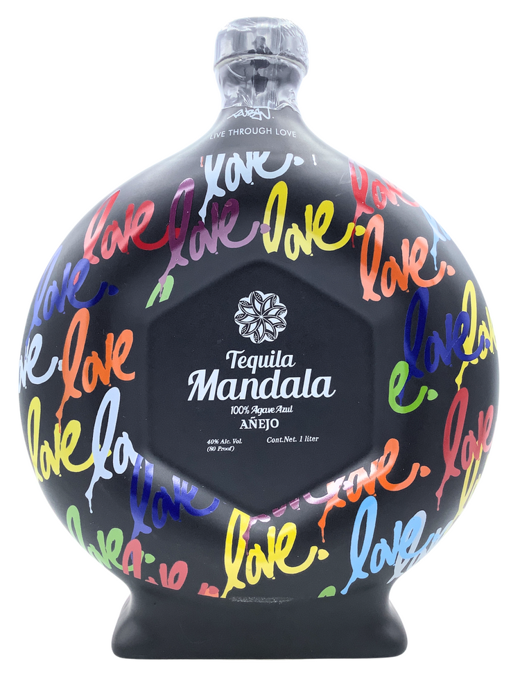 Tequila Mandala Anejo Live Through Love Edition