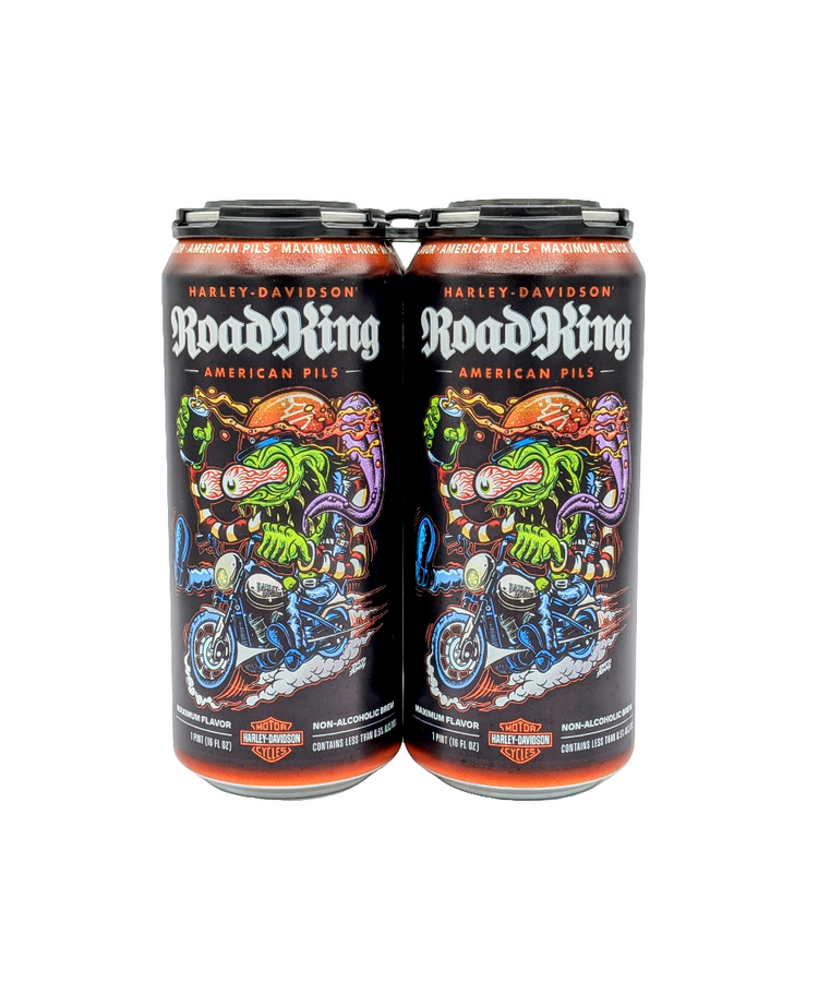 Wisconsin Brewing Co. Road King Non-Alcoholic American Pils with Harley-Davidson