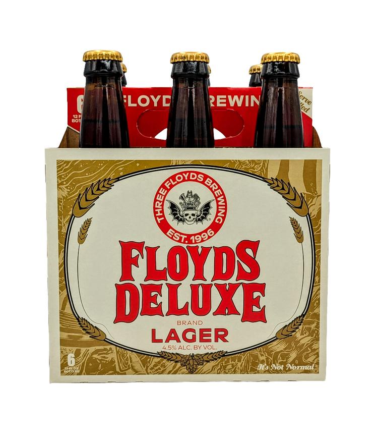 Three Floyds Deluxe Lager 6pk non-returnable bottles