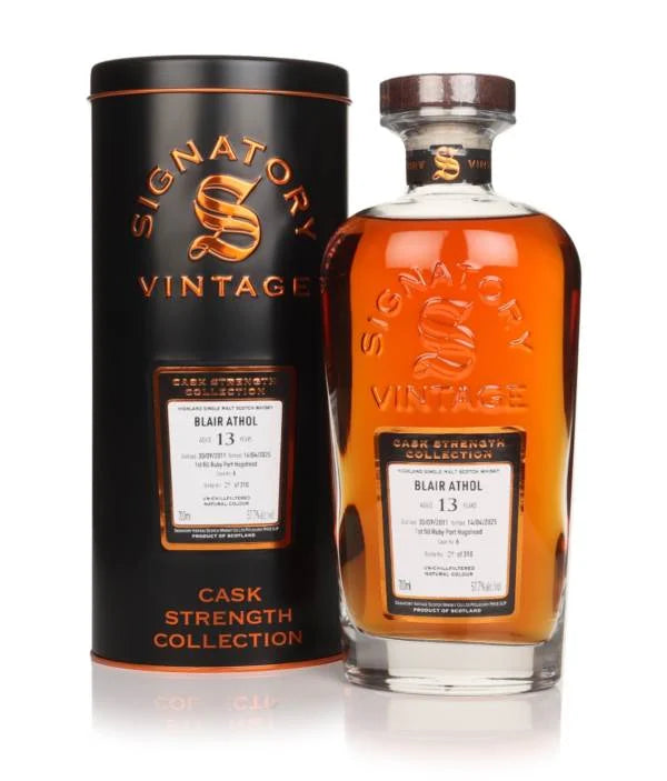 Signatory Blair Athol 13 Year Old 2011 (cask 6) - Cask Strength Collection