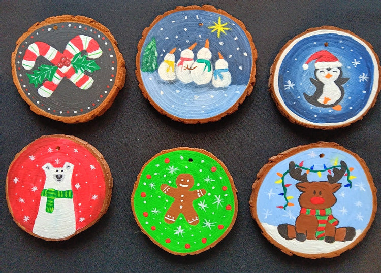 Paint & Sip December Holiday Ornaments- Delafield Only
