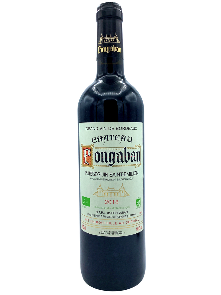 Chateau Fongaban Saint Emilion 2018