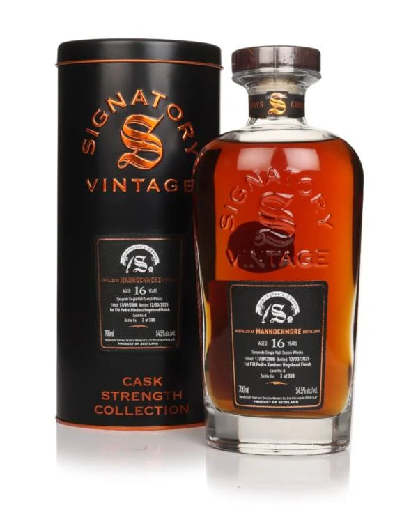 Signatory Mannochmore 16 Year Old 2008 (cask 6)