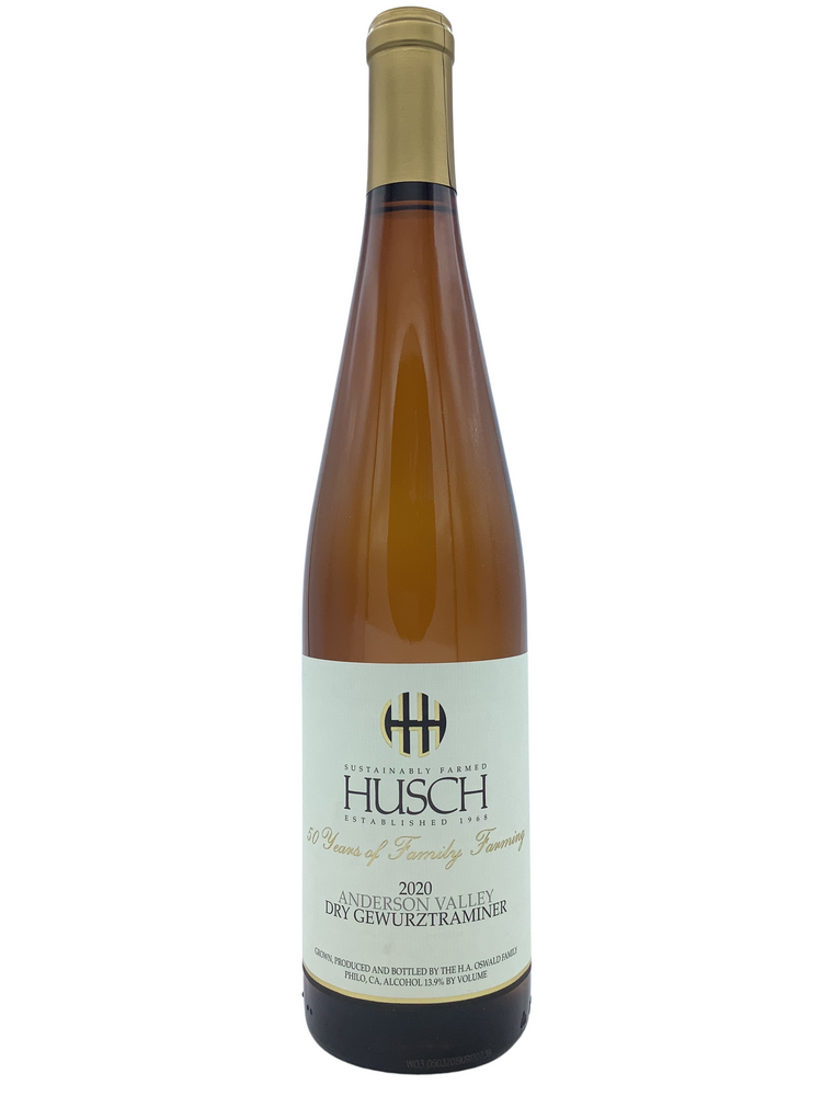 Husch Dry Gewurztraminer Anderson Valley
