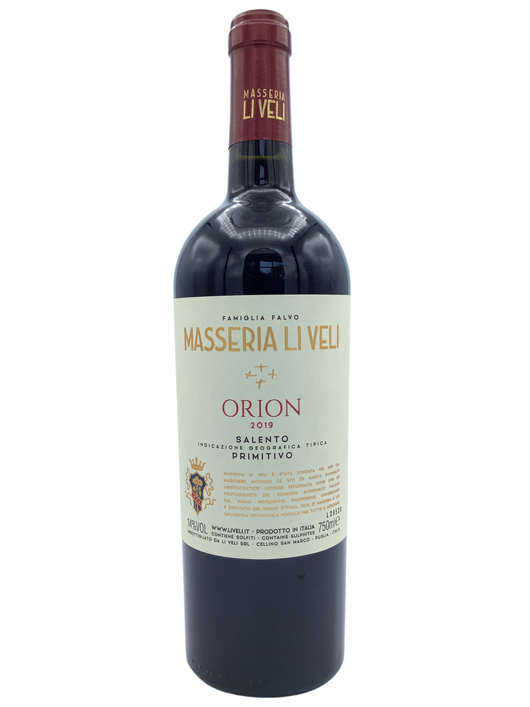 Masseria Li Veli Orion Salento Primitivo