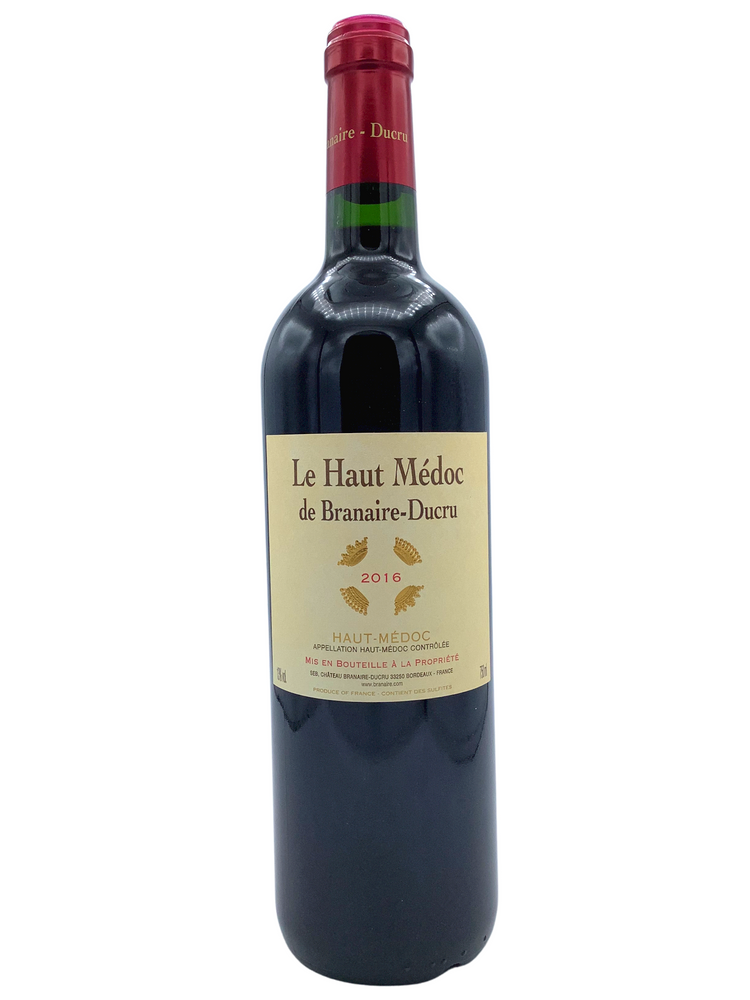 Le Haut-Médoc de Branaire-Ducru 2016