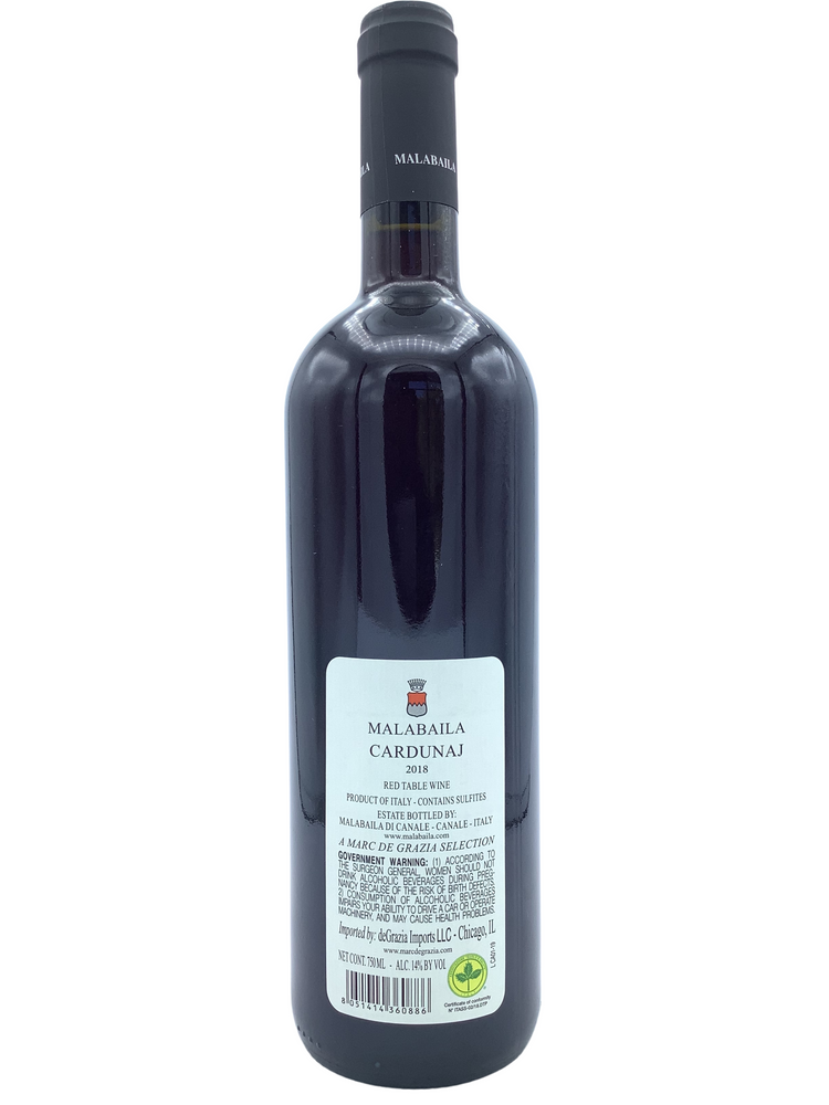 Malabaila Cardunaj Vino Rosso