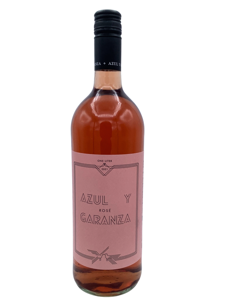 Azul y Garanza Rosado
