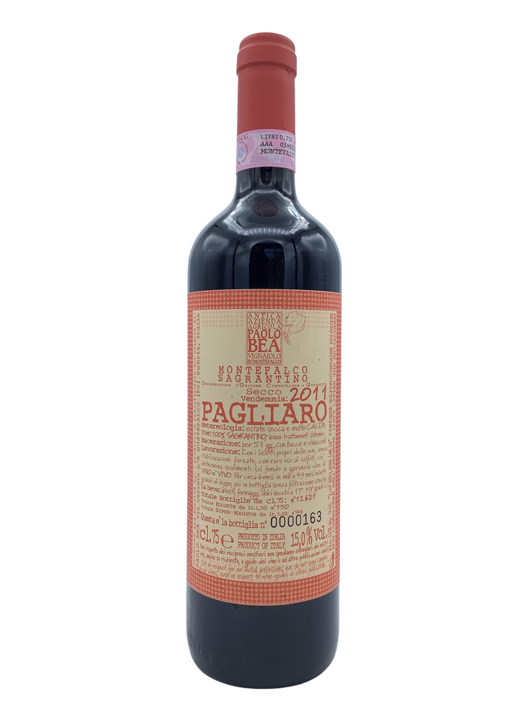 Paolo Bea Seco Vigneto Pagliaro 2018