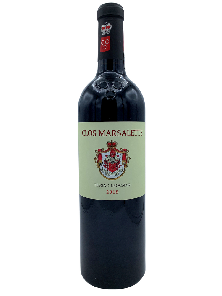 Clos Marsalette Pessac-Leognan 2018