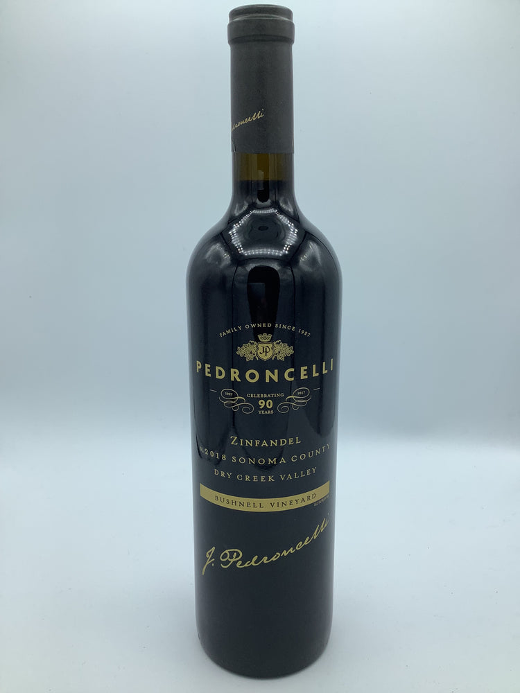 Pedroncelli Zinfandel Bushnell Vineyard