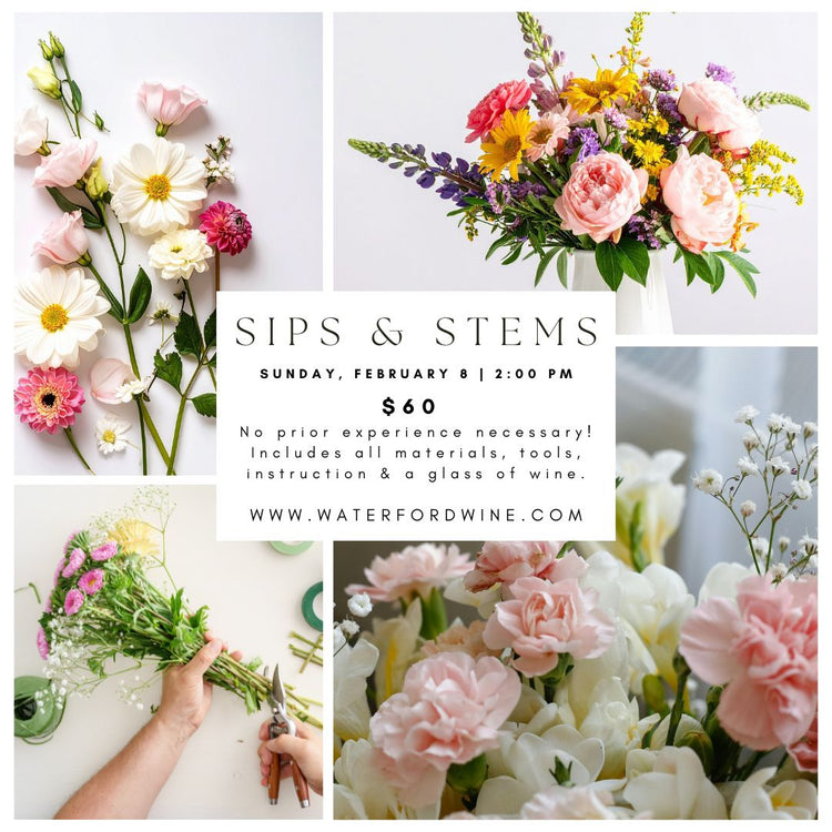 Wine & Design - Winter Floral Workshop with Flora Elements - Delafield Only