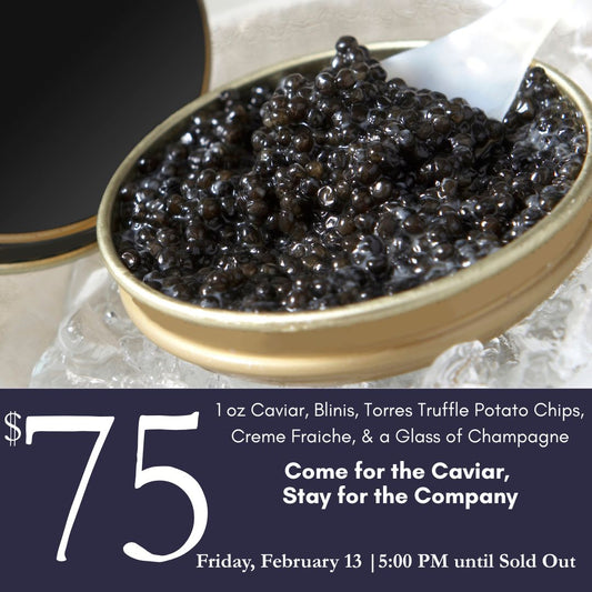 Caviar at the Wine Bar - Milwaukee & Delafield Only