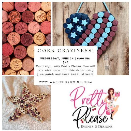 Cork Craziness: Cork Projects with Pretty Please - Delafield