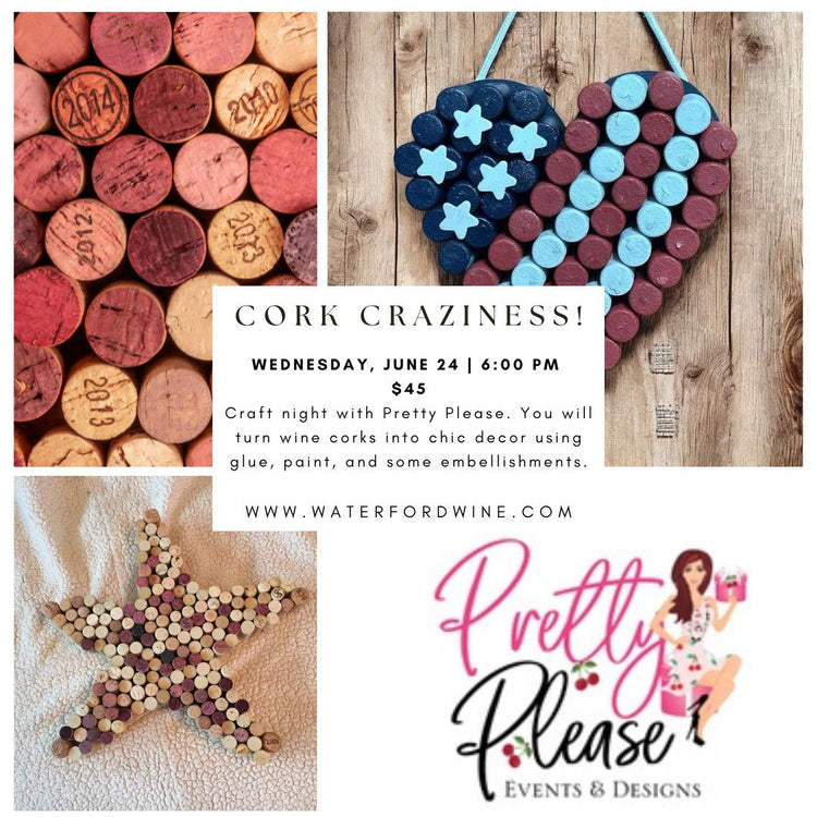 Cork Craziness: Cork Projects with Pretty Please - Delafield
