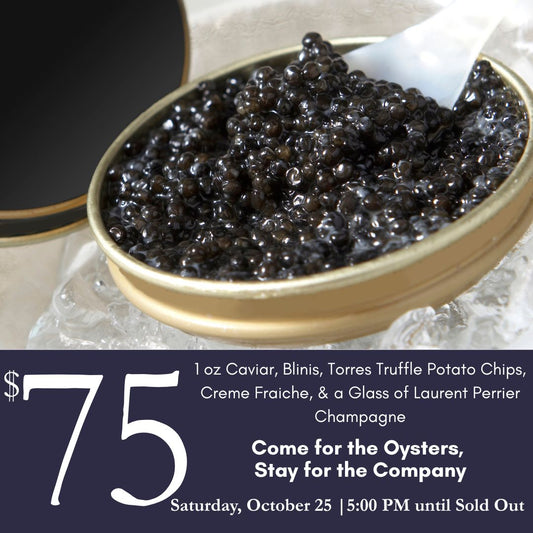 Caviar at the Wine Bar - Milwaukee Only