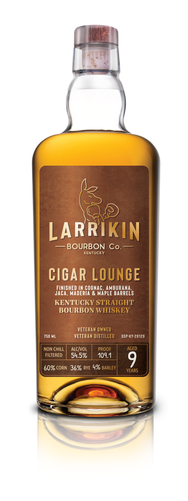 Larrikin 9 Year Cigar Lounge Limited Bourbon