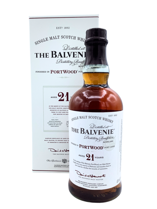 Balvenie 21-year-old Portwood Single Malt Scotch