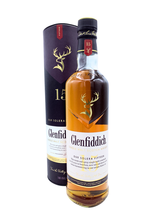 Glenfiddich 15-Year Solera Single Malt Scotch