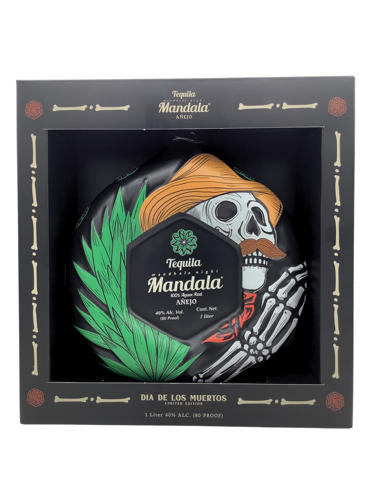 Tequila Mandala Anejo Dia De Muertos