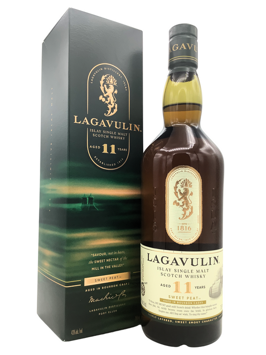 Lagavulin 11 Year Sweet Peat Single Malt Scotch