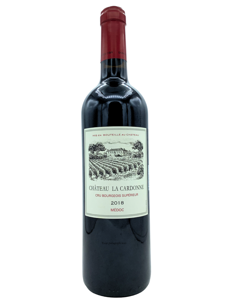 Chateau la Cardonne Cru Bourgeois Medoc 2018