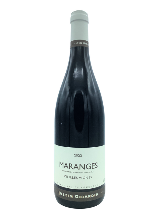 Justin Girardin Maranges Rouge Vielles Vignes 2022