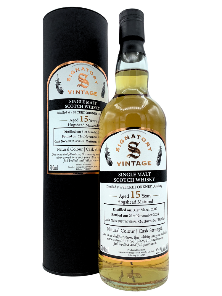 Signatory CS Secret Orkney 2009 15 year hogshead