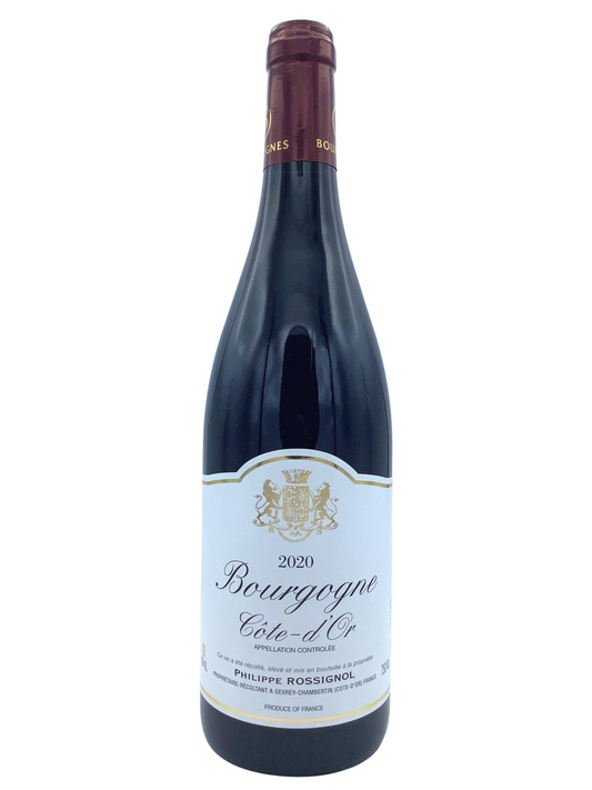 Philippe Rossignol Cote d'Or Bourgogne Rouge 2020