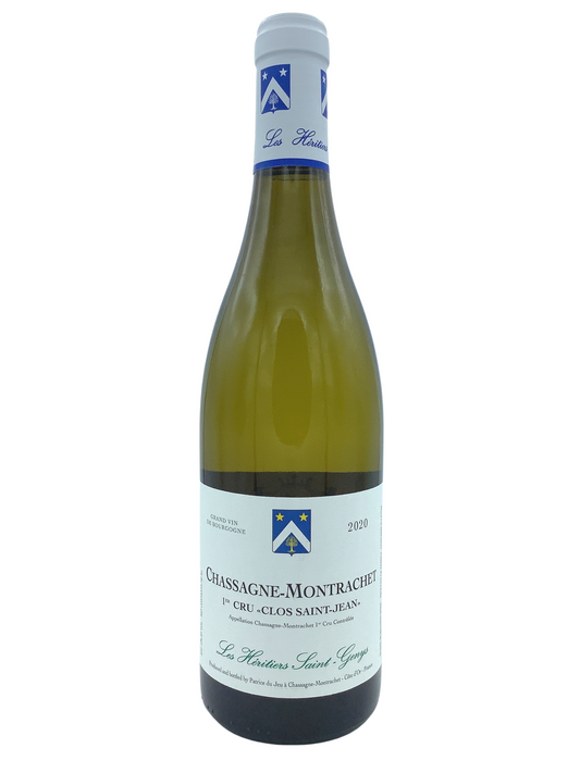 Les Heritiers Saint-Genys 'Clos Saint Jean' Chassagne Montrachet 1er Cru 2020