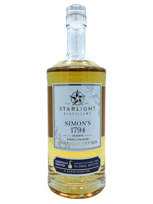 Starlight Simon's 1794 Barrel Aged Gin