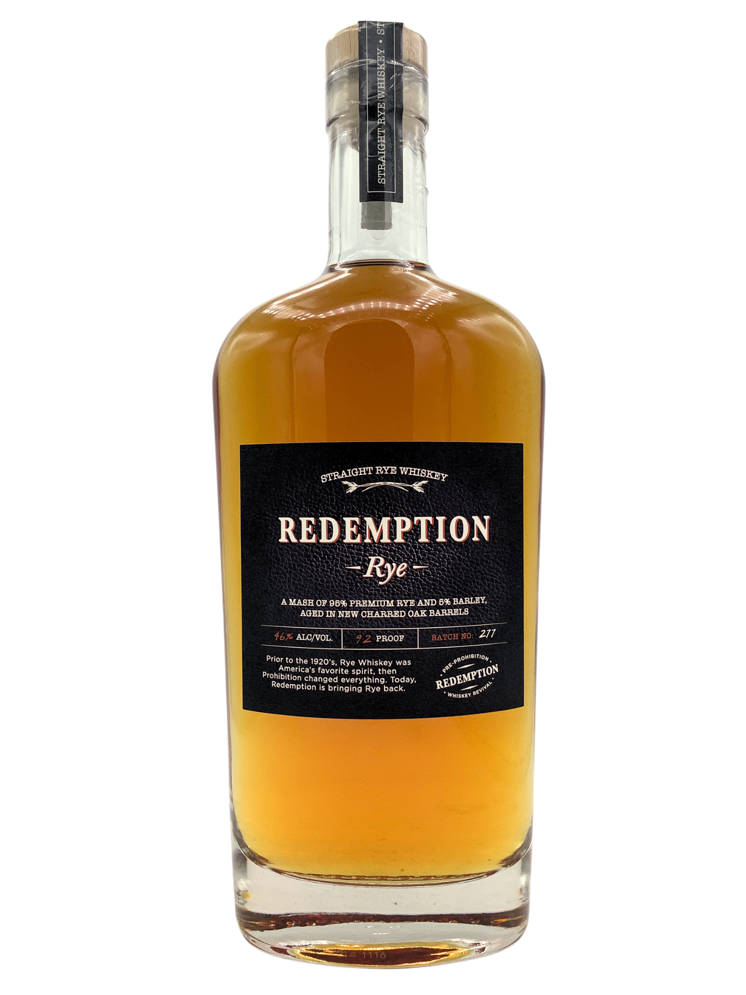 Redemption Rye 750ml