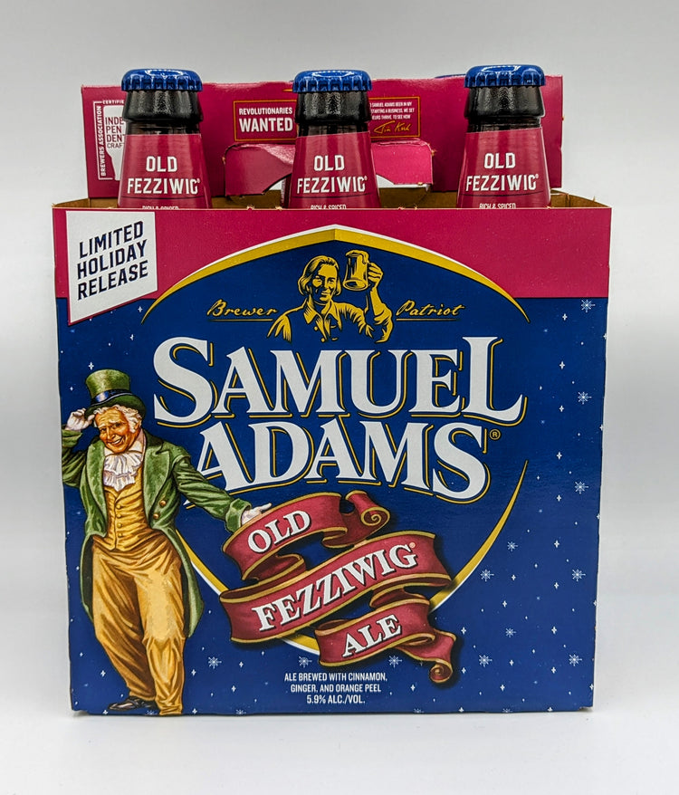 Sam Adams Old Fezziwig Ale 6PK