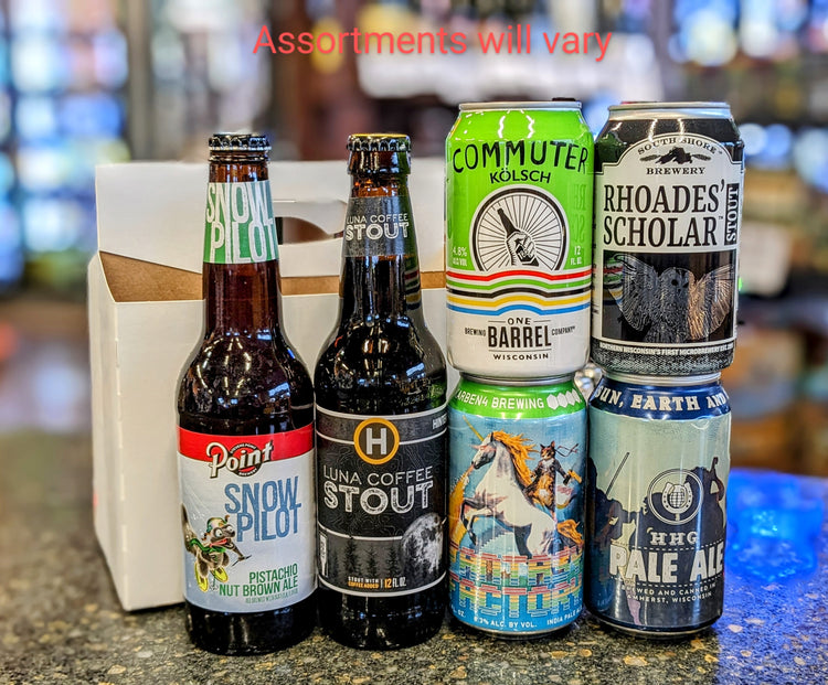 Grab-n-Go Wisconsin Beers Mixed 6 pack