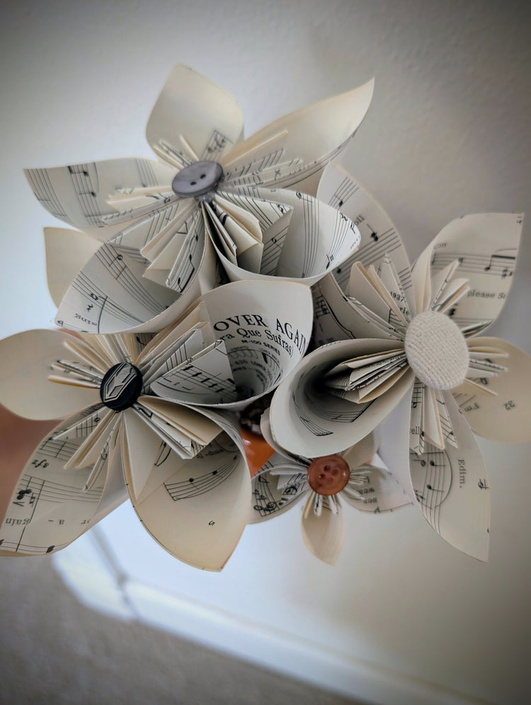 Sip & Create: Paper Flower Bouquets - Delafield