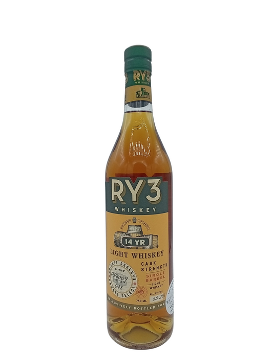 Ry3 14 Year Light Whiskey Waterford Pick