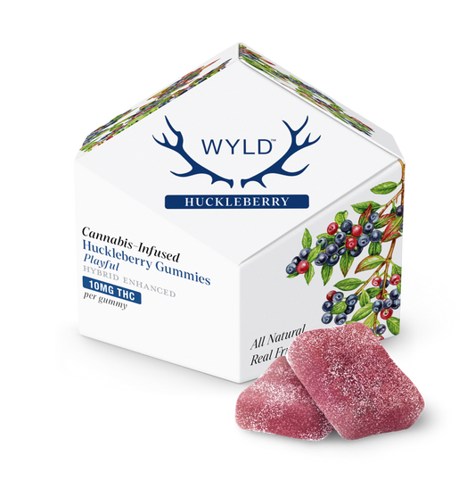 Wyld Huckleberry Playful 10mg THC Gummies