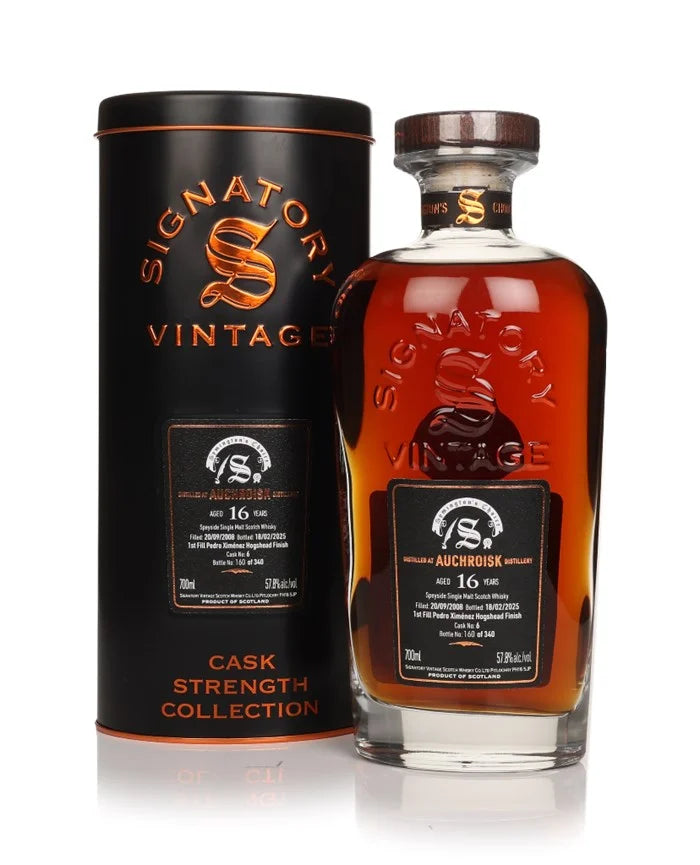 Signatory Auchroisk 16 Year Old 2008 (cask 6)