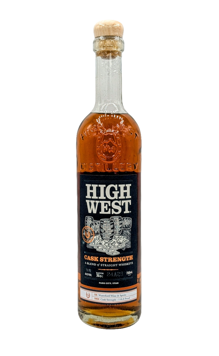 High West Waterford Cask Strength Blend of Straight Whiskeys