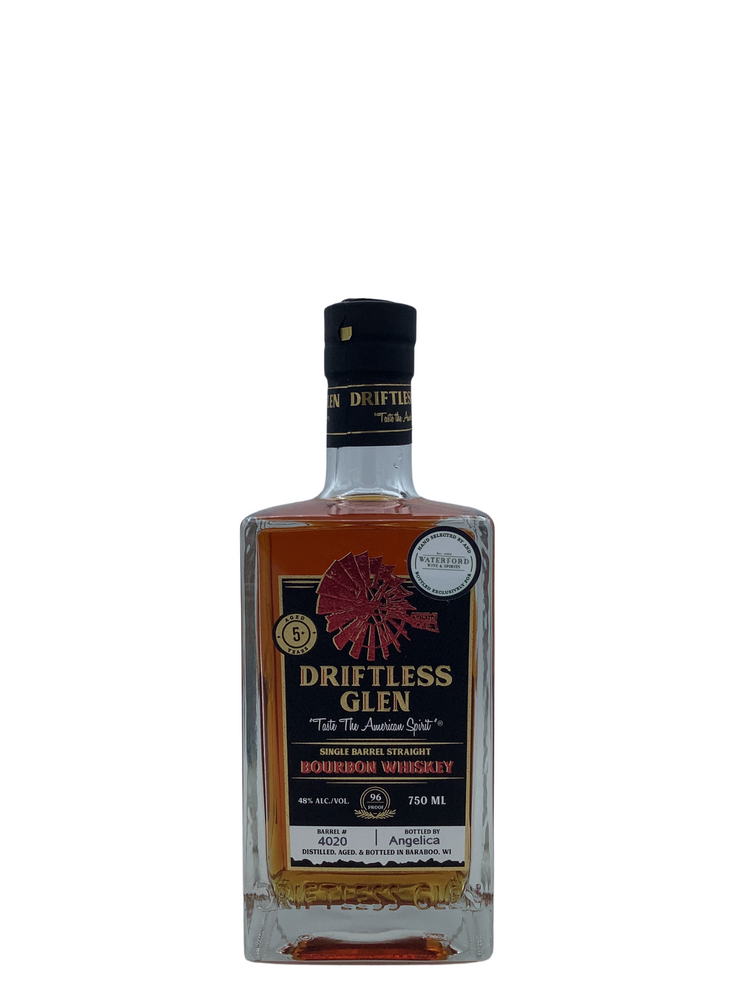 Driftless Glen Single Barrel Bourbon Waterford Pick 750ml