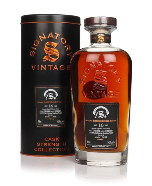 Signatory Mannochmore 16 Year Old 2008 (cask 6)